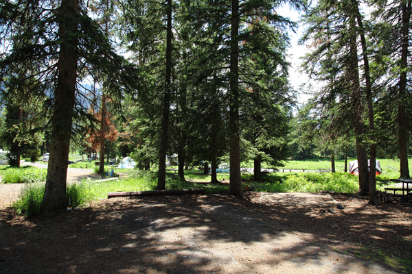 Pebble Creek Campground by John William Uhler © Copyright