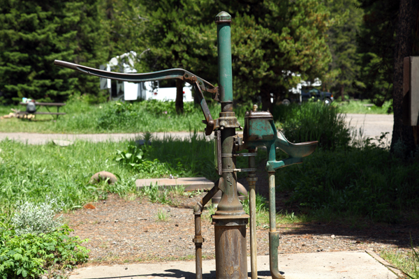 Pebble Creek Campground by John Willim Uhler © Copyright
