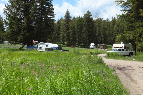 Slough Creek Campground by John William Uhler © Copyright