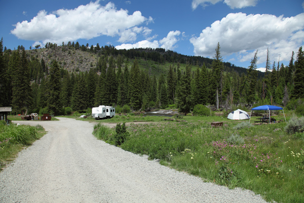 Slough Creek Campground by John William Uhler © Copyright
