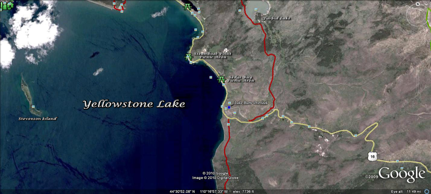 Google Earth Image Copyright as Noted on Image