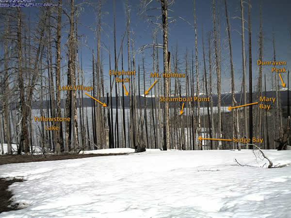 USGS Photo of Lake Butte WebCam Area