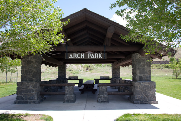 Arch Park Picnic Area by John William Uhler © Copyright All Rights Reserved