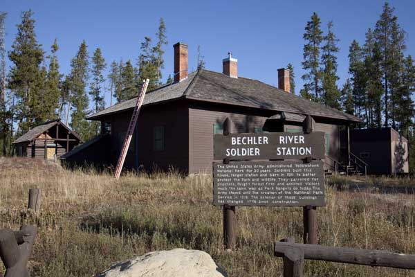 Bechler River Historic Soldier Station by John William Uhler © Copyright Page Makers, LLC and Yellowstone Media