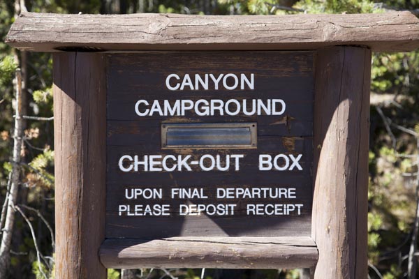 Canyon Campground by John William Uhler © Copyright