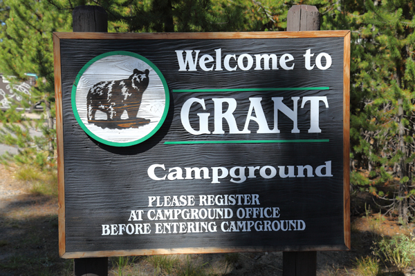 Yellowstone Campground Information. 