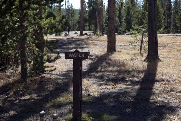 Indian Creek Campground by John Willim Uhler © Copyright