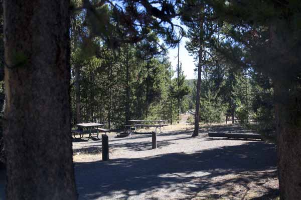 Indian Creek Campground by John William Uhler © Copyright