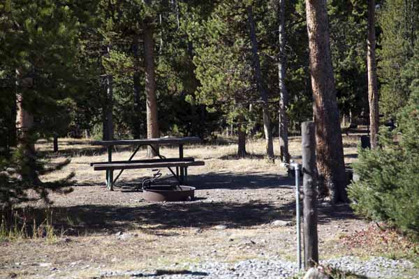 Indian Creek Campground by John William Uhler © Copyright