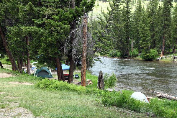 Slough Creek Campground by John William Uhler © Copyright