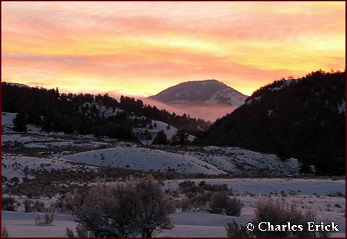 Slough Creek Sunrise ~ © Copyright All Rights Reserved Charles Erick
