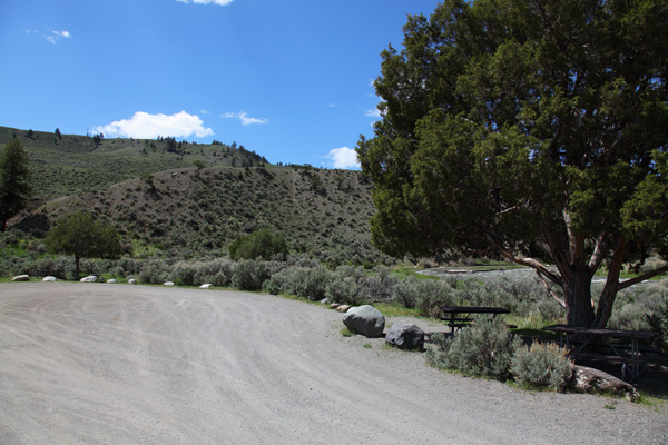 Gardner River Picnic Area by John William Uhler © Copyright