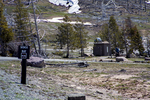 Sedge Bay Picnic Area by John William Uhler © Copyright