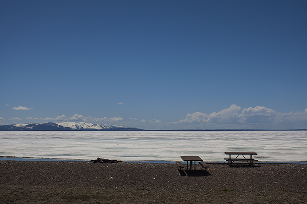 Sedge Bay Picnic Area by John William Uhler © Copyright