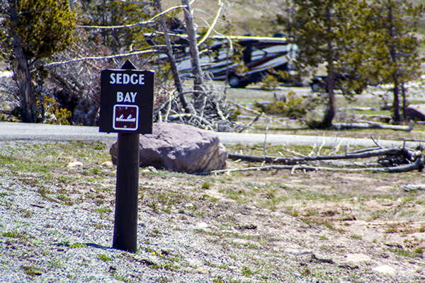 Sedge Bay Picnic Area by John William Uhler © Copyright