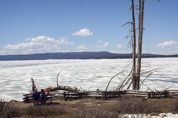 Steamboat Point Picnic Area by John William Uhler © Copyright