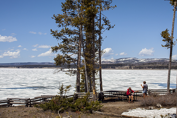 Steamboat Point Picnic Area by John William Uhler © Copyright