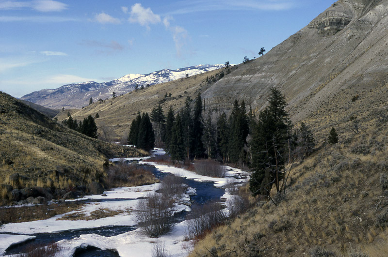 Gardner River - Yellowstone National Park ~ by RG Johnsson NPS Photo