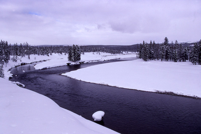 Snake River - Yellowstone National Park ~ by Jim Peaco NPS Photo