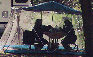 Roger and Kay at Tower Campgrounds by John W. Uhler ©