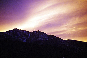 Yellowstone Sunset - 10 October 2002 by John W. Uhler © Copyright - All Rights Reserved