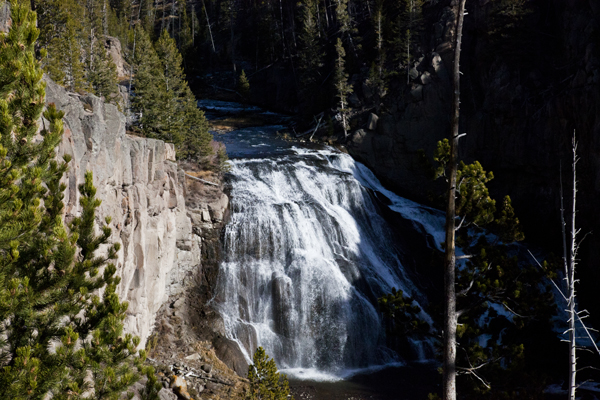 Gibbon Falls by John William Uhler © Copyright Page Makers, LLC and Yellowstone Media All Rights Reserved