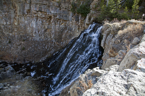 Rustic Falls - Yellowstone National Park - by John William Uhler © Page Makers, LLC