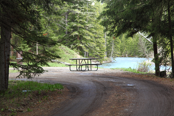 Warm Creek Picnic Area by John William Uhler © Copyright