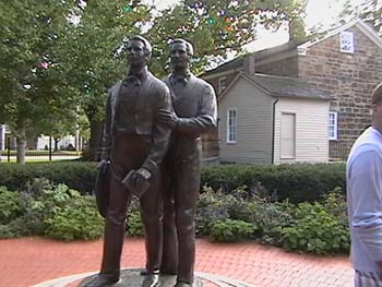 Joseph and Hyrum Smith - Brothers Not Separated in Life or Death ~ © Page Makers, LLC