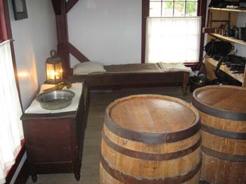 Storage room and bed - Whitney Store