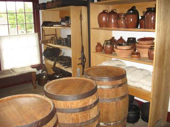 Storage room and bed - Whitney Store