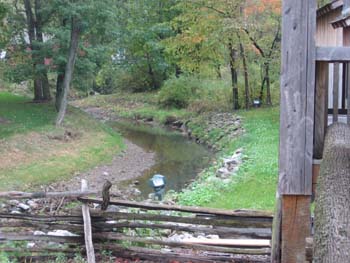 Stream behind Sawmill and Ashery