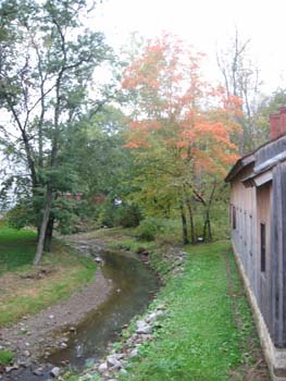 Stream behind the Ashery and Sawmill