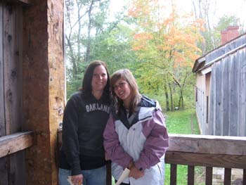 Kirtland Visitors at the Sawmill