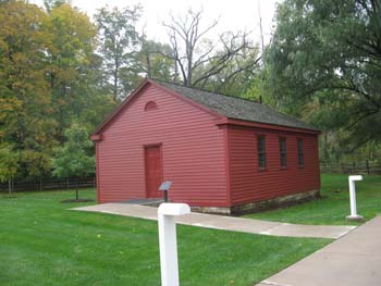 School House in Historic Kirtland, Ohio