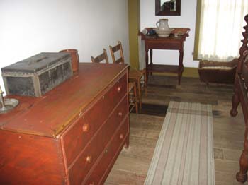 Bedroom used by Joseph and Emma - Whitney Store ~ Copyright Page Makers, LLC