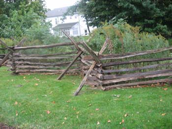 Old Fence by Sawmill and Ashery - Historic Kirtland, Ohio ~ Copyright Page Makers, LLC