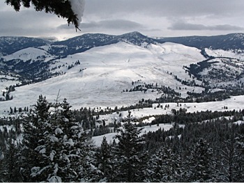 Hellroaring Overlook - 12 Jan 2005 by John W. Uhler ©