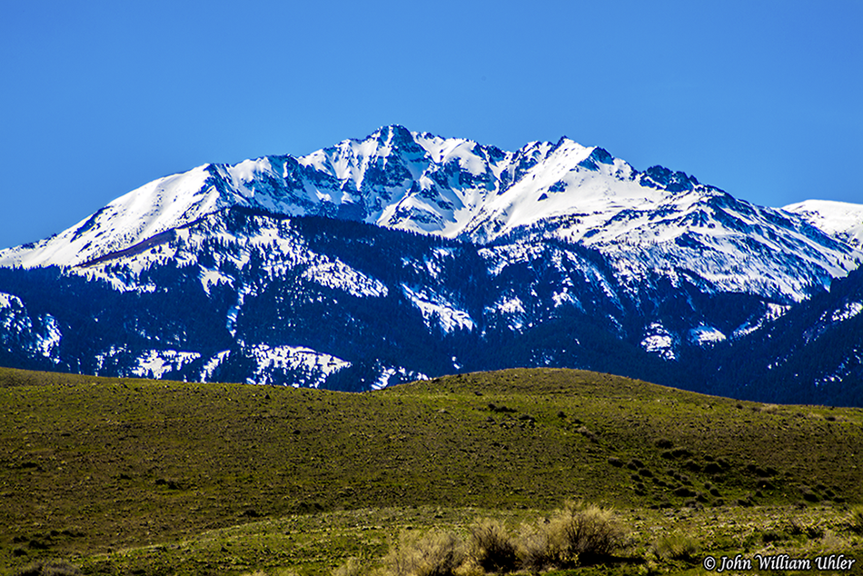 Electric Peak in Yellowstone National Park ~ © Copyright All Rights Reserved John William Uhler